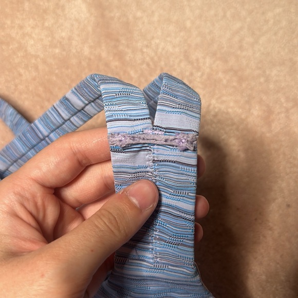 Lululemon Racerback Multicolored Sports Bra - Picture 4 of 5